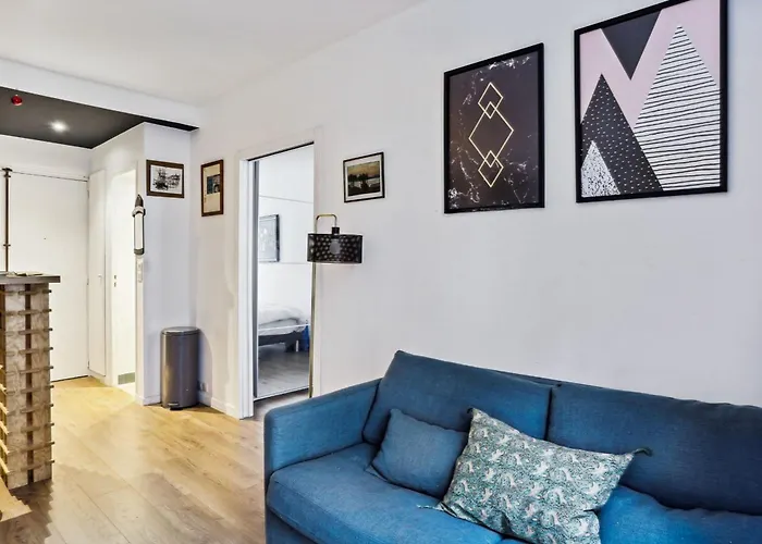 1br Near Invalides & Tour Eiffel Apartmán *